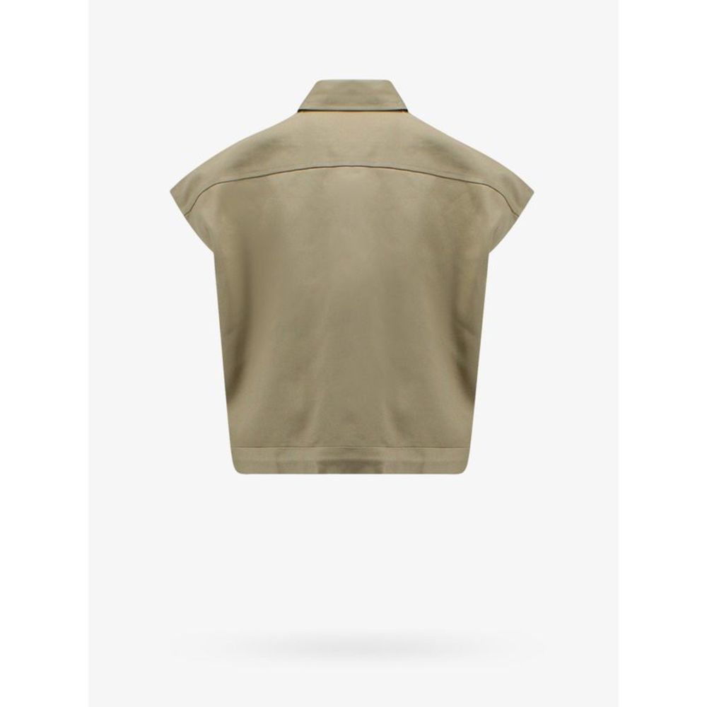 SACAI WOMAN  Sleeveless cotton shirt - Picture 2 of 2